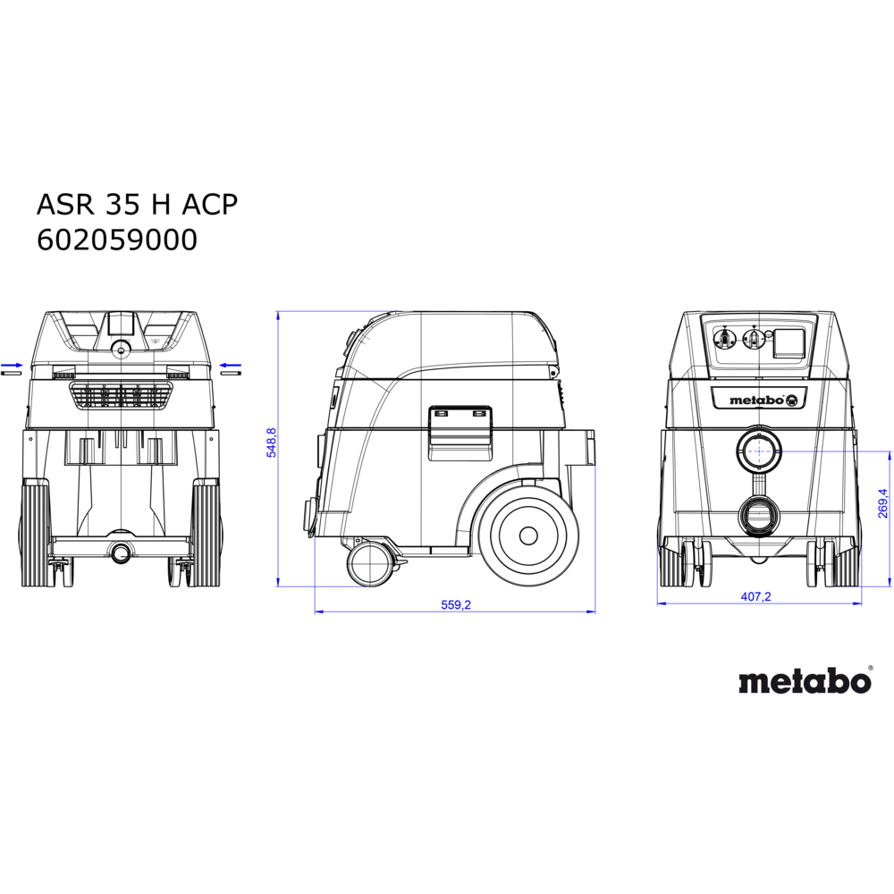 Metabo Allessauger ASR 35 H ACP