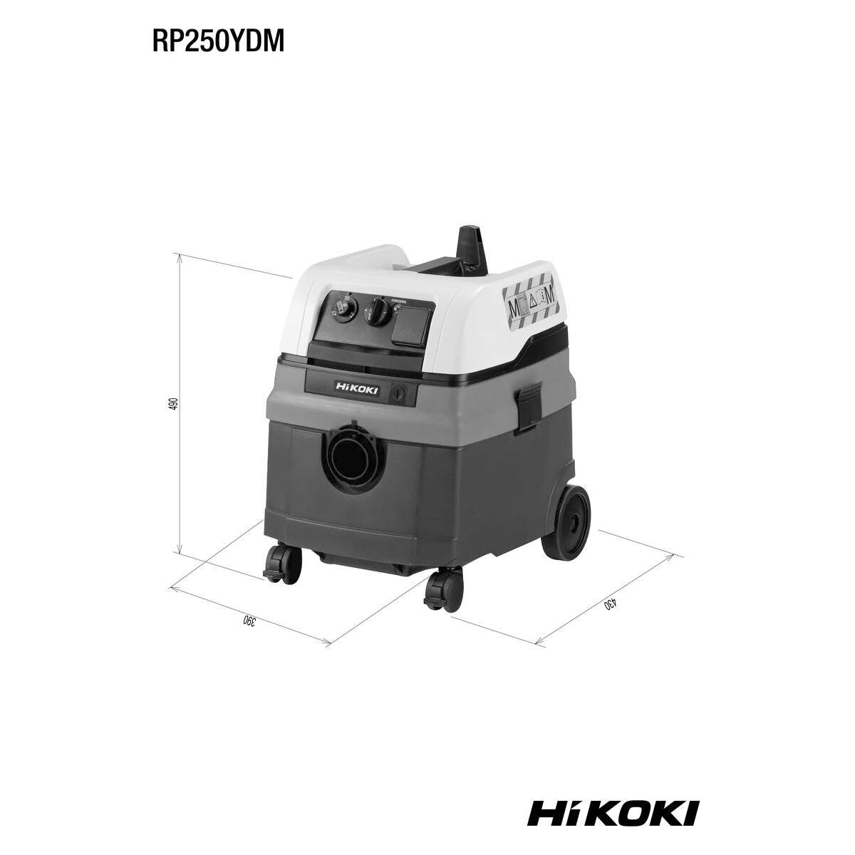 HiKOKI Nass-/Trockensauger RP250YDM