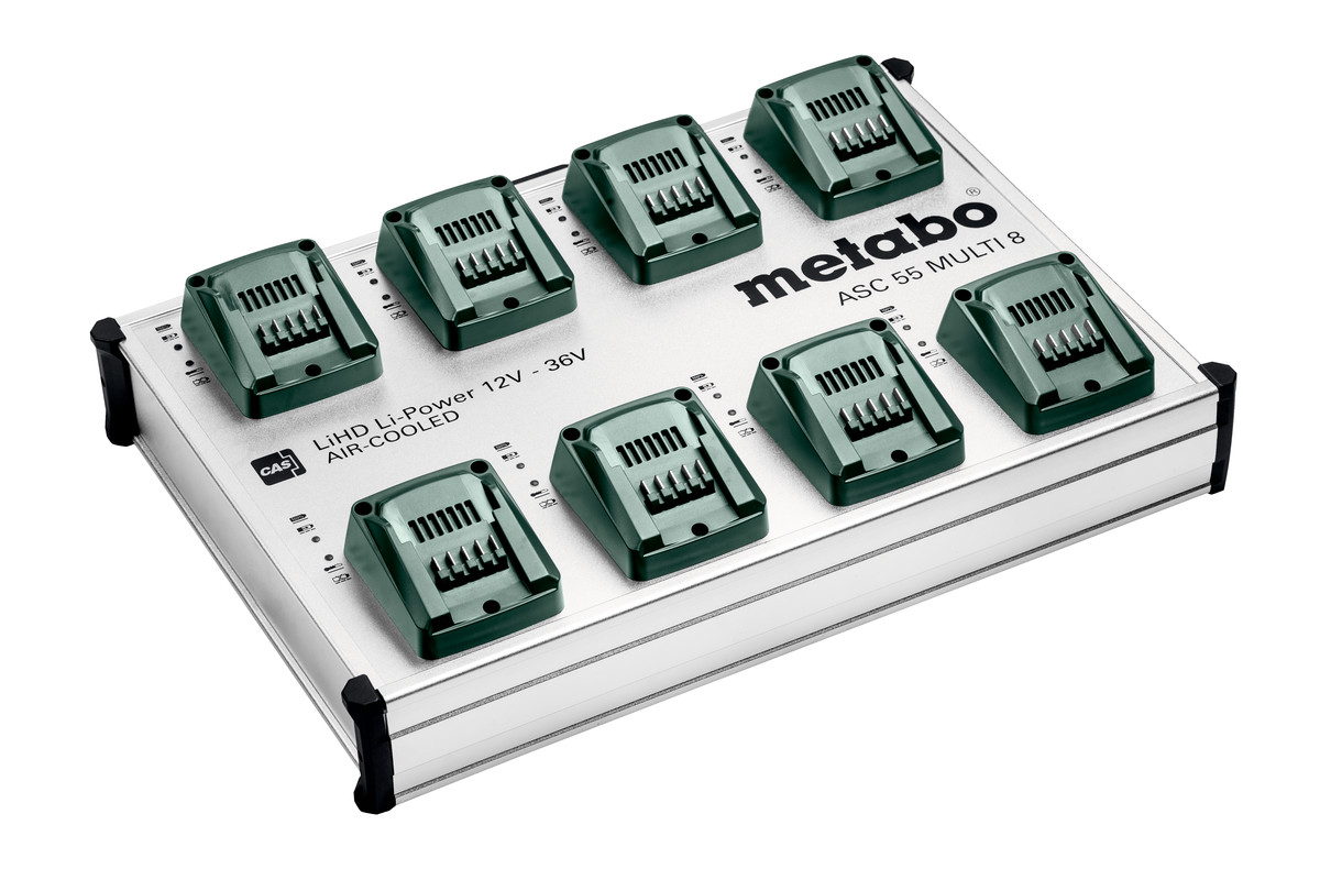 Metabo Schnellladestation ASC 55 MULTI 8, 12-36V, EU
