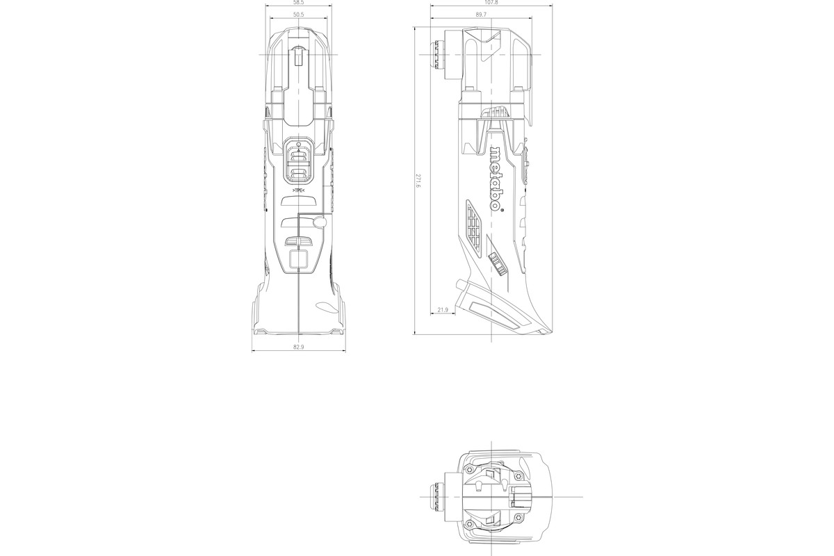 Metabo Akku-Multitool MT 18 LTX (Karton)