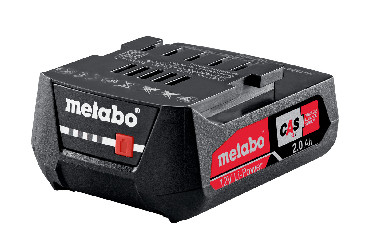 Metabo LiPOWER Akkupack 12 V - 2,0 Ah