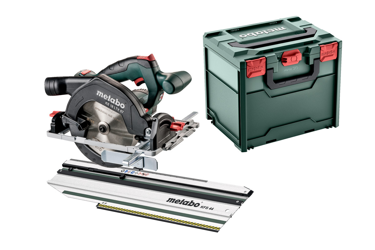 Metabo Akku-Handkreissäge KS 18 LTX 57 set