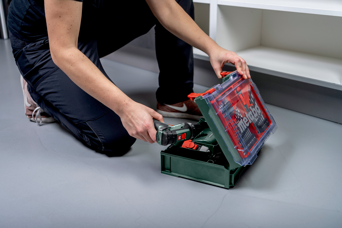 Metabo Akku-Schlagbohrschrauber PowerMaxx SB Basic Set