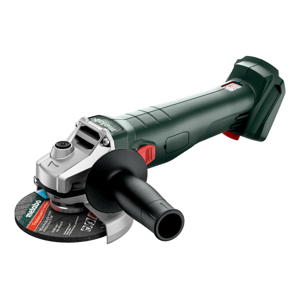 Metabo Akku-Winkelschleifer W 18 L 9-115 (metaBOX 165 L)