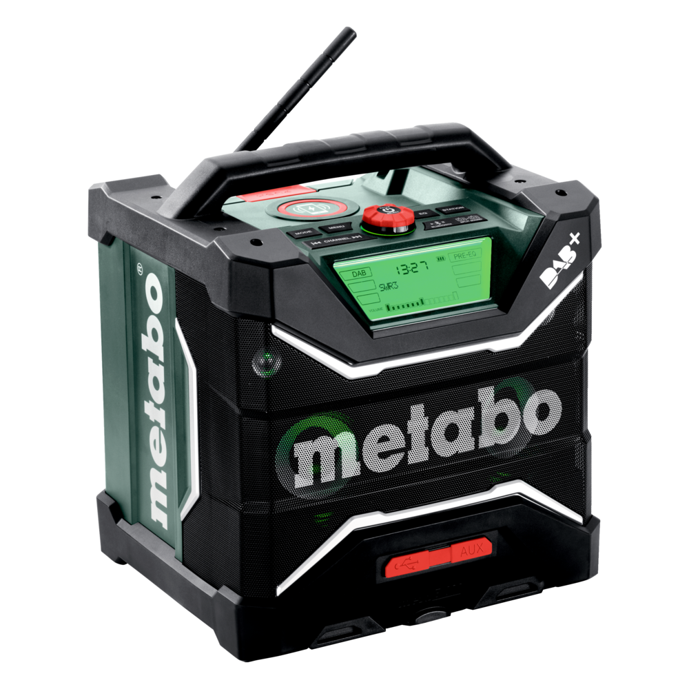 Metabo Akku-Baustellenradio RC 12-18 32W BT DAB+