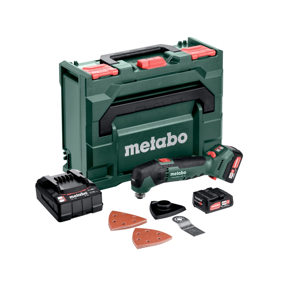 Metabo Akku-Multitool PowerMaxx MT 12 (2× 2,0 Ah, 613089500)