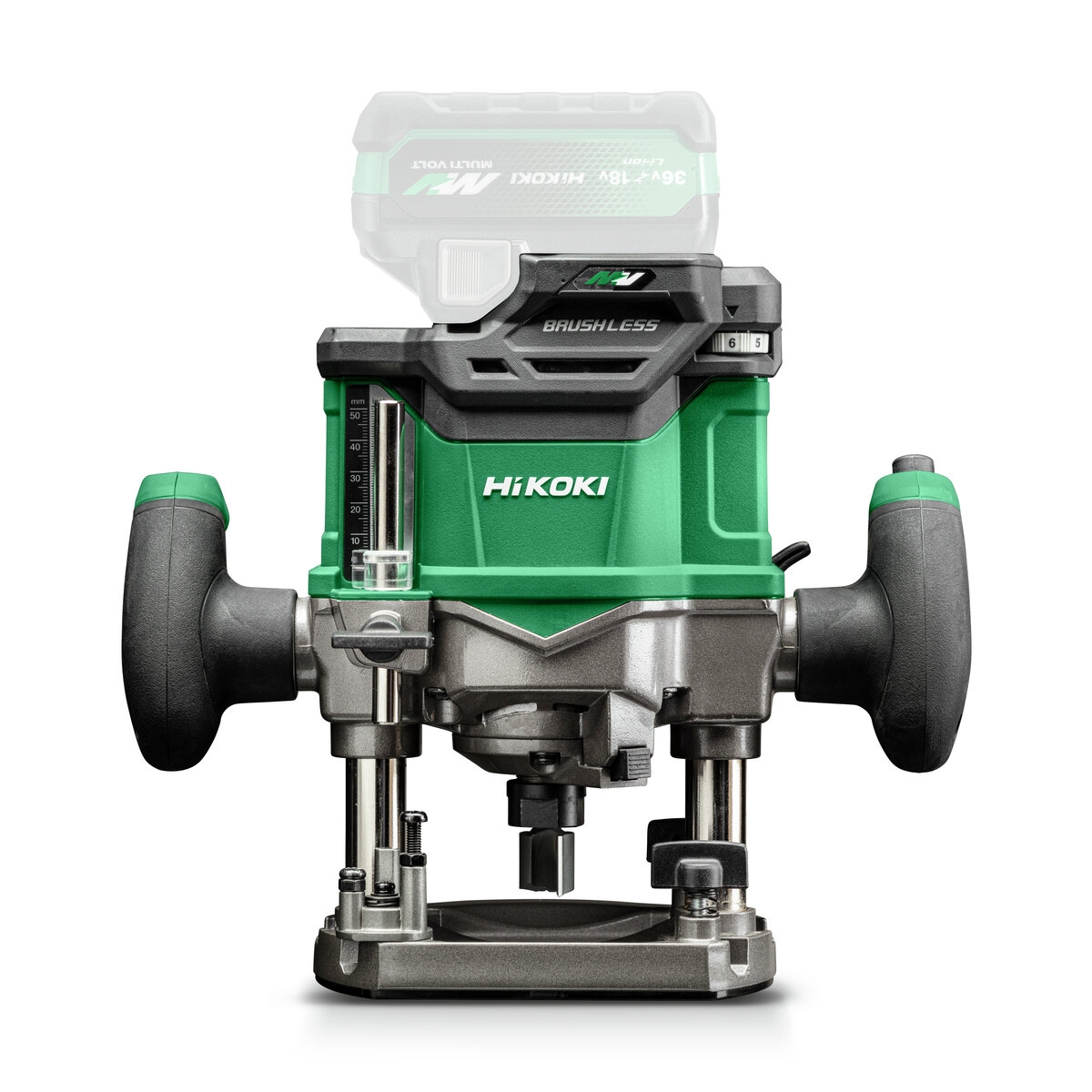 HiKOKI 36V Akku-Oberfräse M3612DA