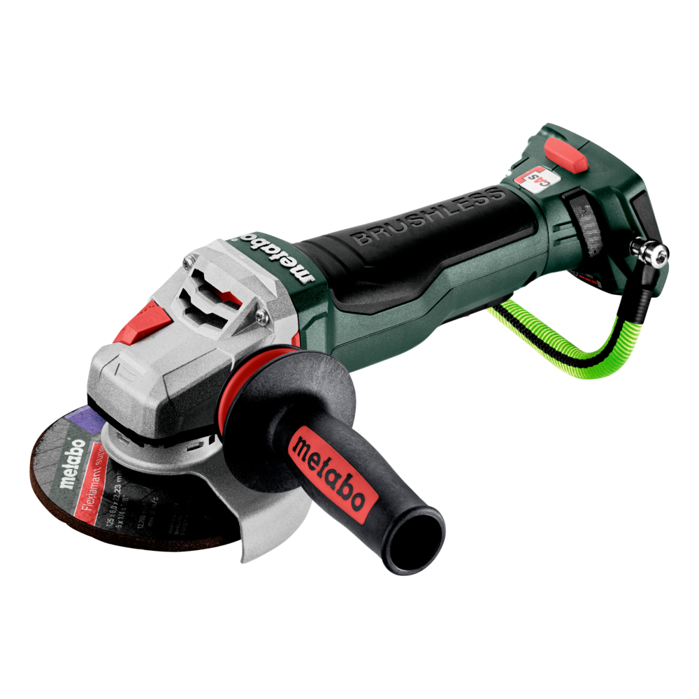 Metabo Akku-Winkelschleifer WPBA 18 LTX BL 15-125 Quick DS
