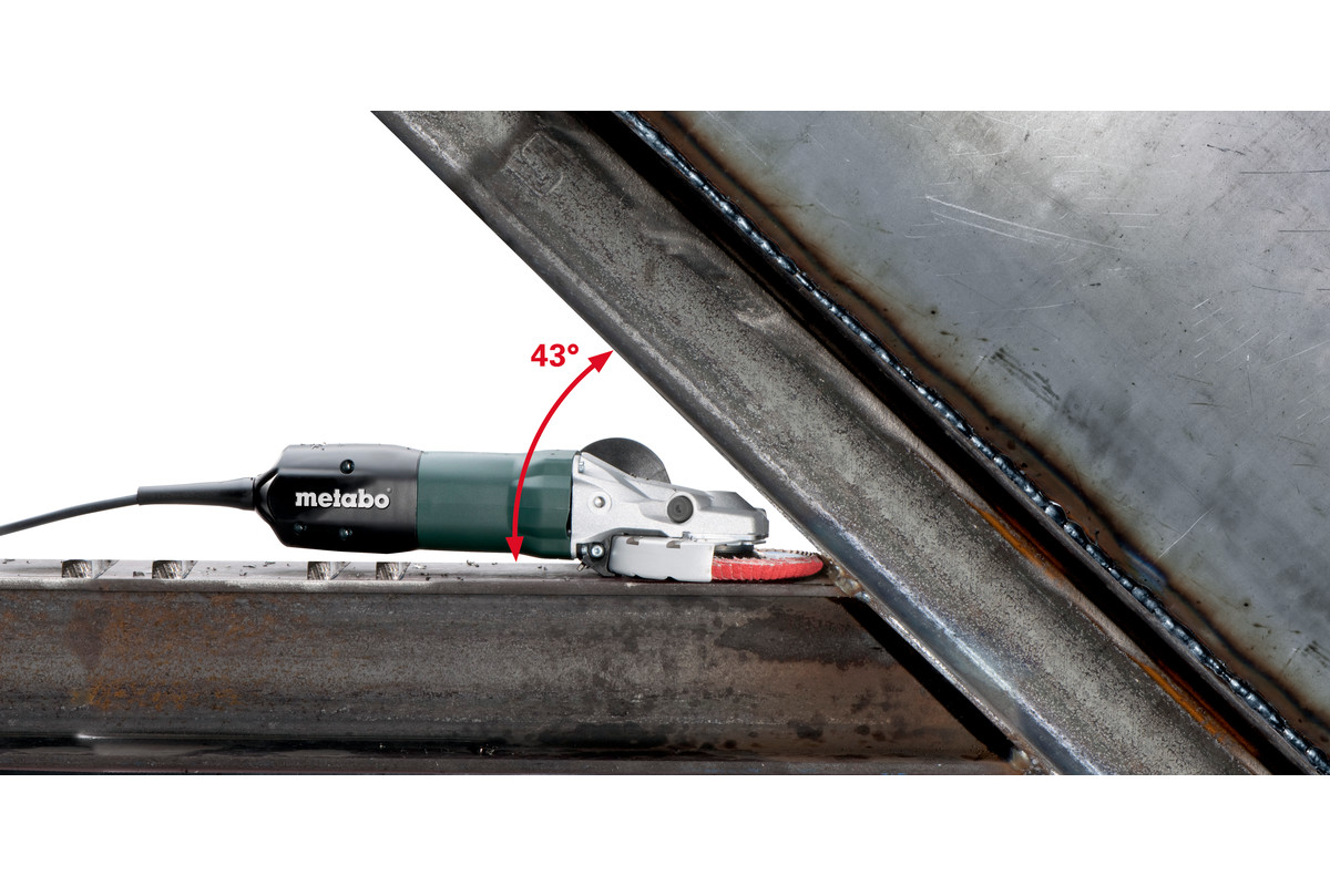 Metabo Flachkopf-Winkelschleifer WEF 9-125 Quick
