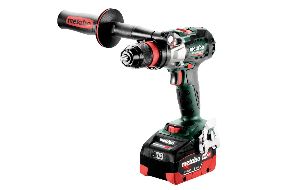 Metabo Akku-Schlagbohrschrauber SB 18 LTX BL Q I (2× 5,5 Ah)