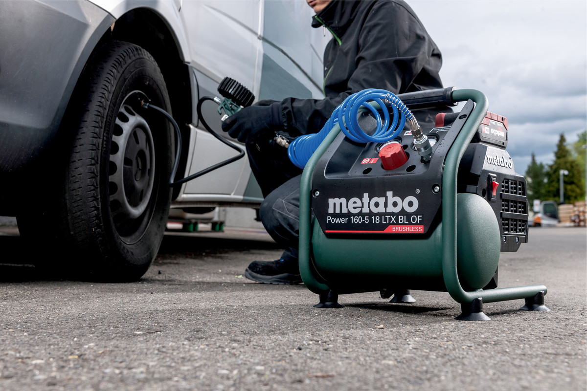 Metabo Akku-Kompressor Power 160-5 18 LTX BL OF
