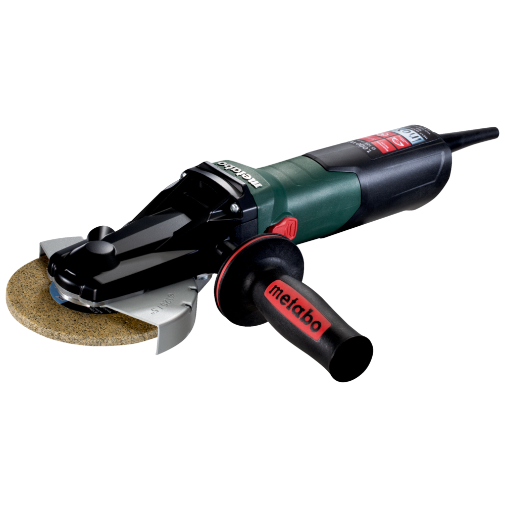 Metabo Flachkopf-Winkelschleifer WEVF 10-125 Quick Inox