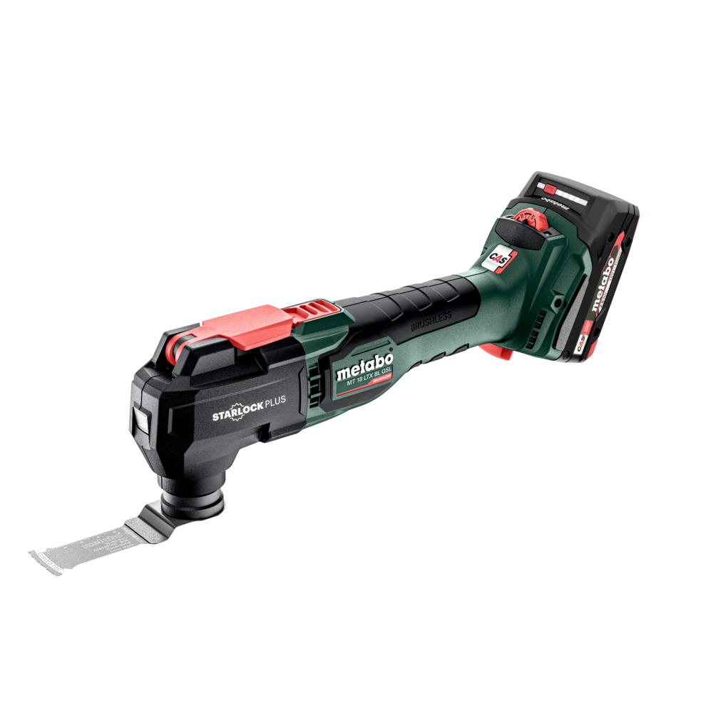 Metabo Akku-Multitool MT 18 LTX BL QSL (ohne Akku, metaBOX 145 L)
