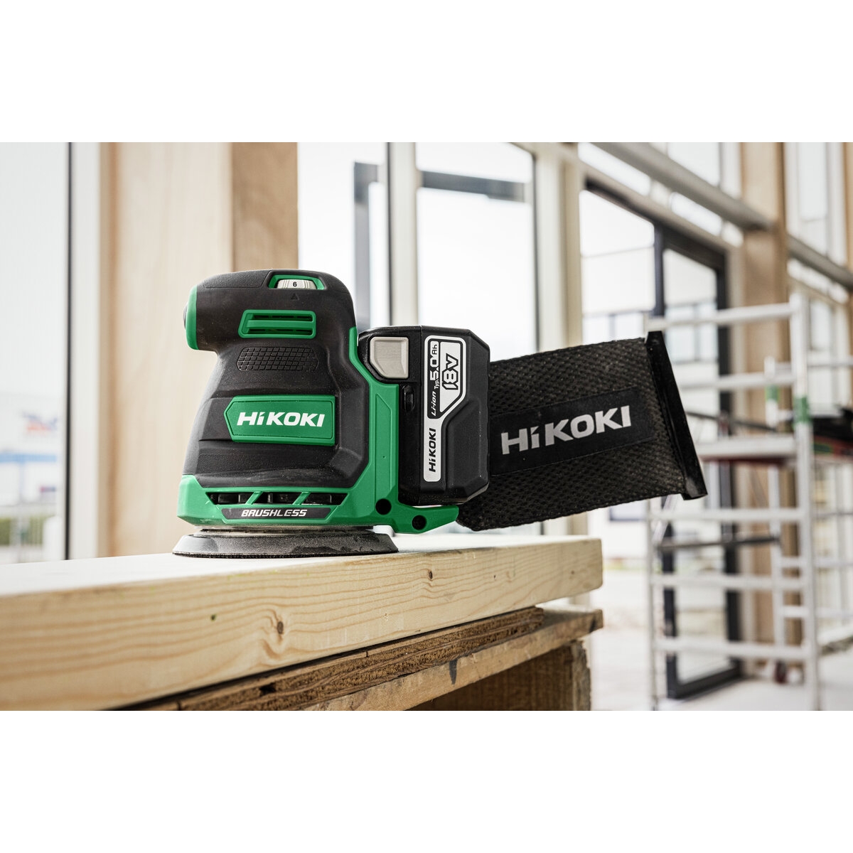 HiKOKI 18V Akku-Exzenterschleifer SV1813DA