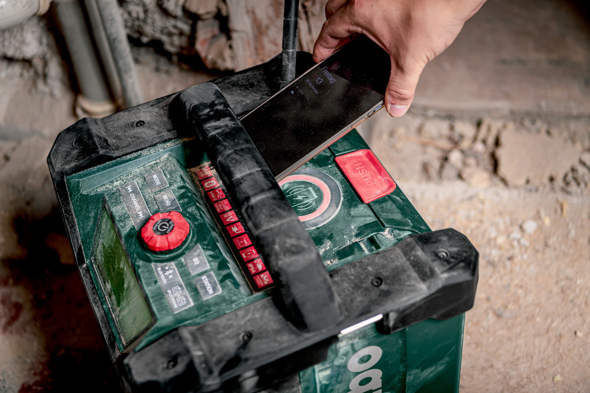 Metabo Akku-Baustellenradio RC 12-18 32W BT DAB+