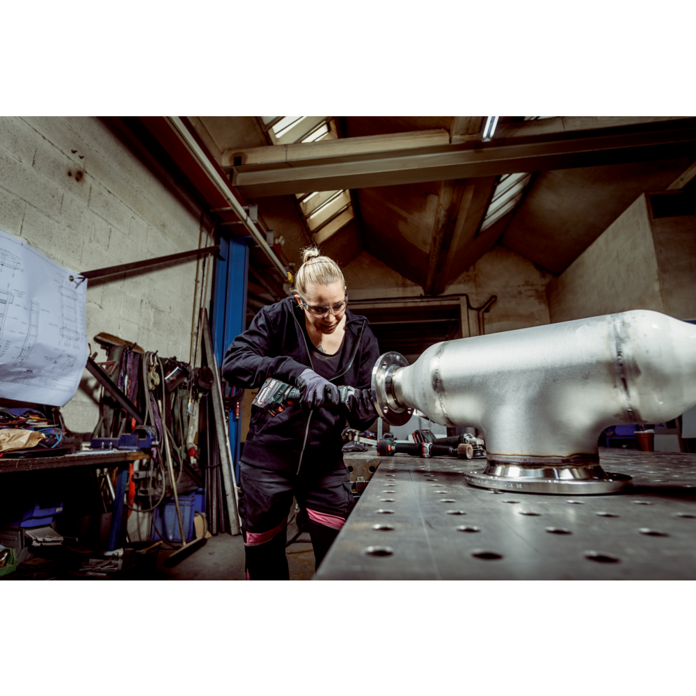Metabo Akku-Geradschleifer GVB 18 LTX BL 11-28 (metaBOX 145 L)