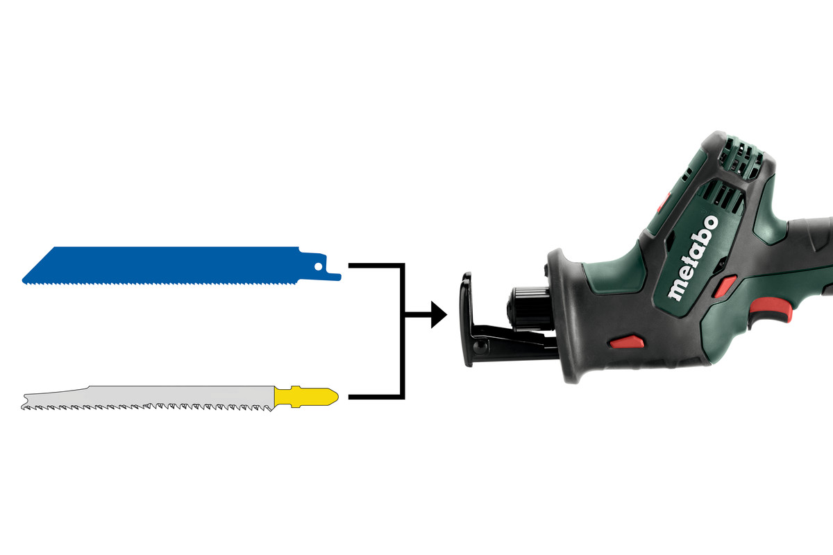 Metabo Akku-Säbelsäge SSE 18 LTX Compact (ohne Akku, Karton)