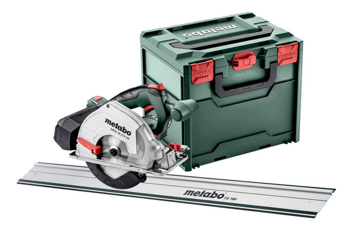 Metabo Akku-Metall-Handkreissäge MKS 18 LTX 58 FS Set