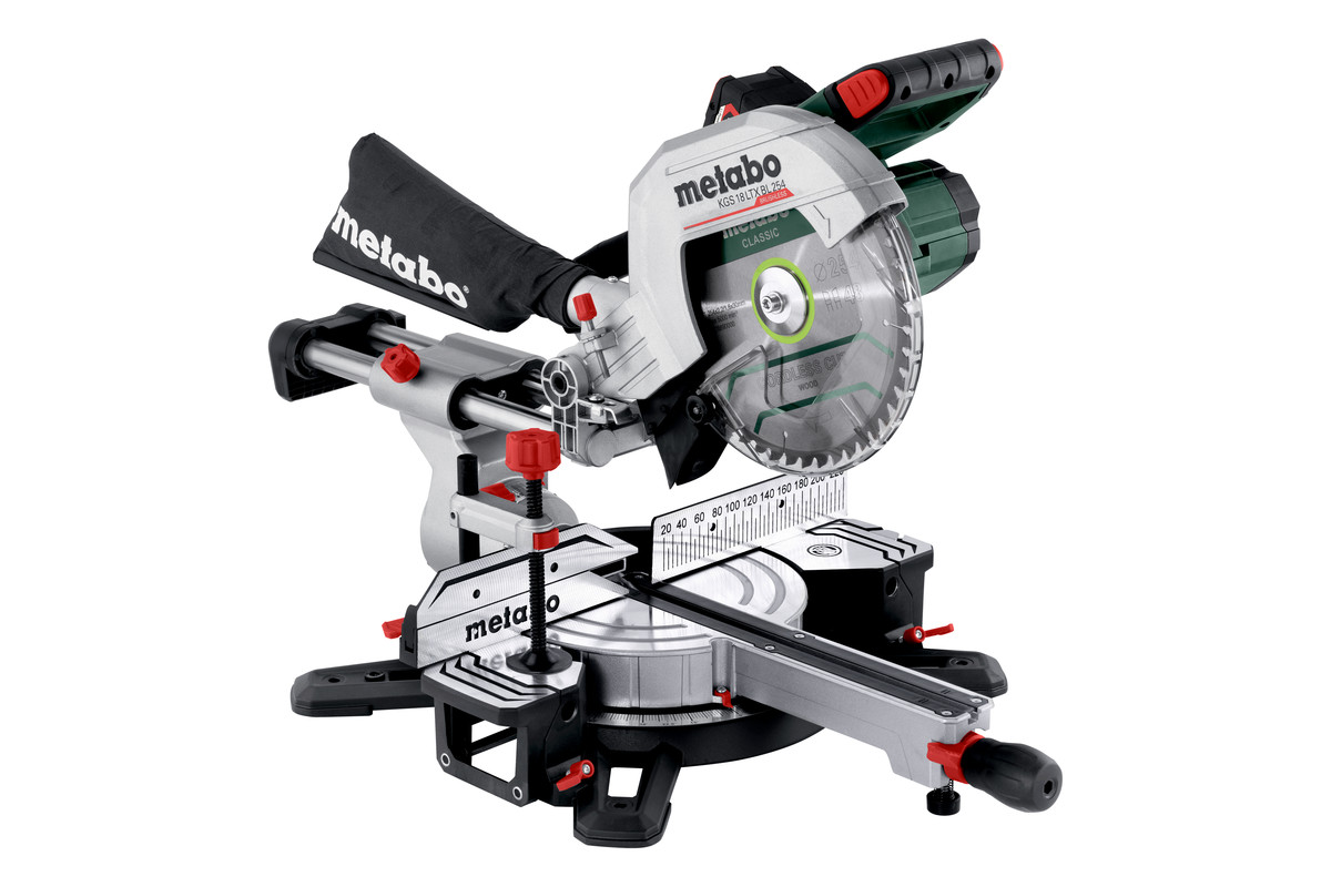 Metabo Akku-Kappsäge KGS 18 LTX BL 254 (2× 5,2 Ah)