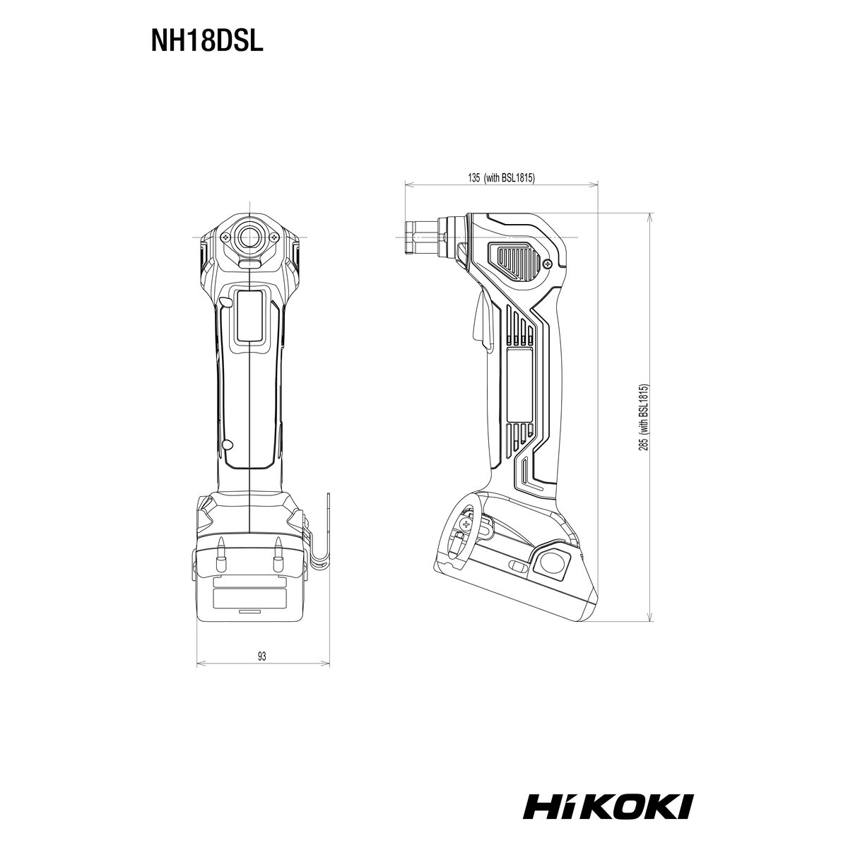 HiKOKI Coilnagler NH18DSL