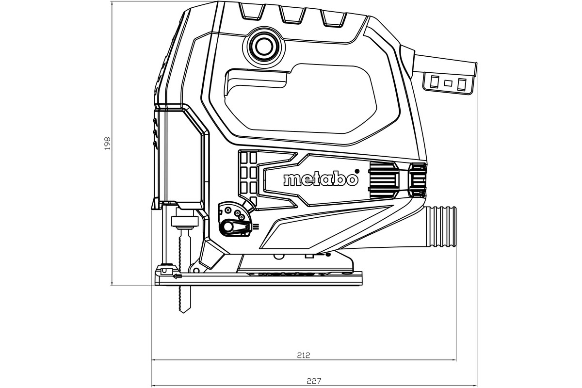 Metabo Stichsäge STEB 65 Quick (Karton)
