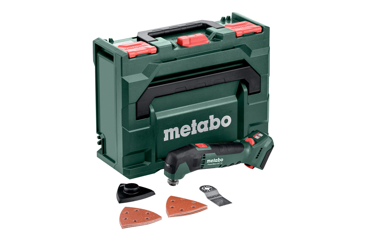 Metabo Akku-Multitool PowerMaxx MT 12 (ohne Akku, metaBOX 145)