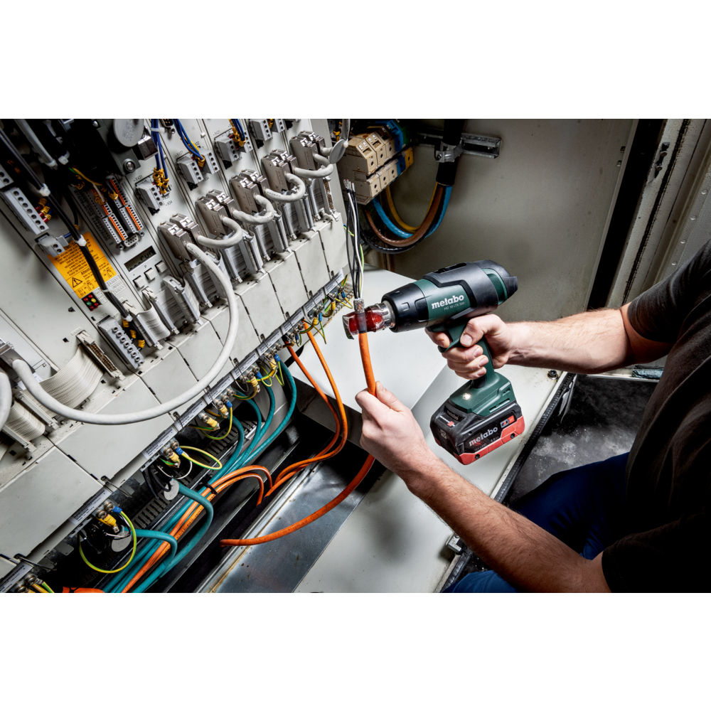 Metabo Akku-Heißluftgebläse HG 18 LTX 500 (metaBOX 145 L)