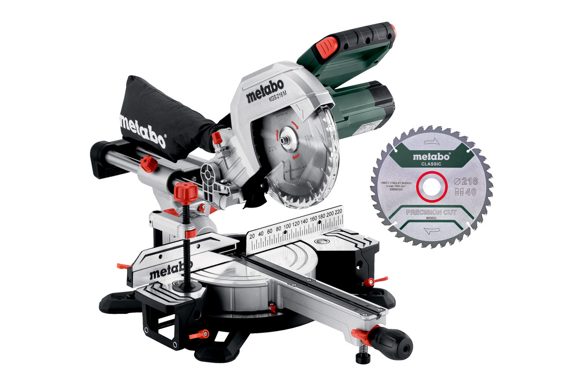 Metabo Kappsäge KGS 216 M Set