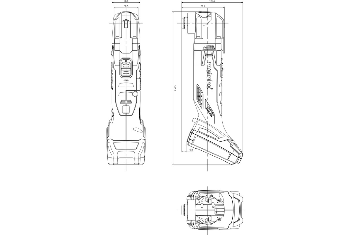 Metabo Akku-Multitool MT 18 LTX Compact