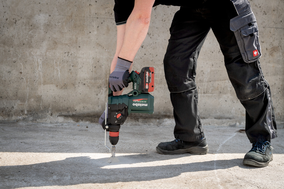 Metabo Akku-Kombihammer KH 18 LTX BL 28 Q Set ISA