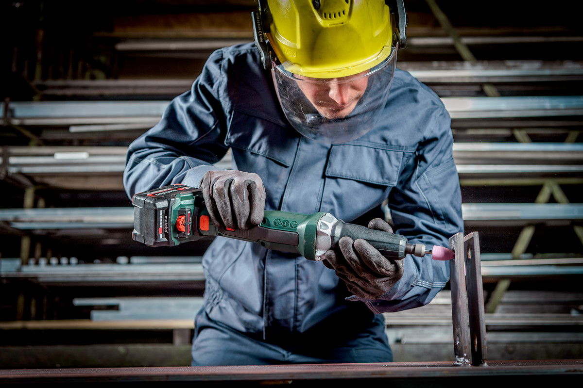 Metabo Akku-Geradschleifer GVPB 18 LTX BL 11-28