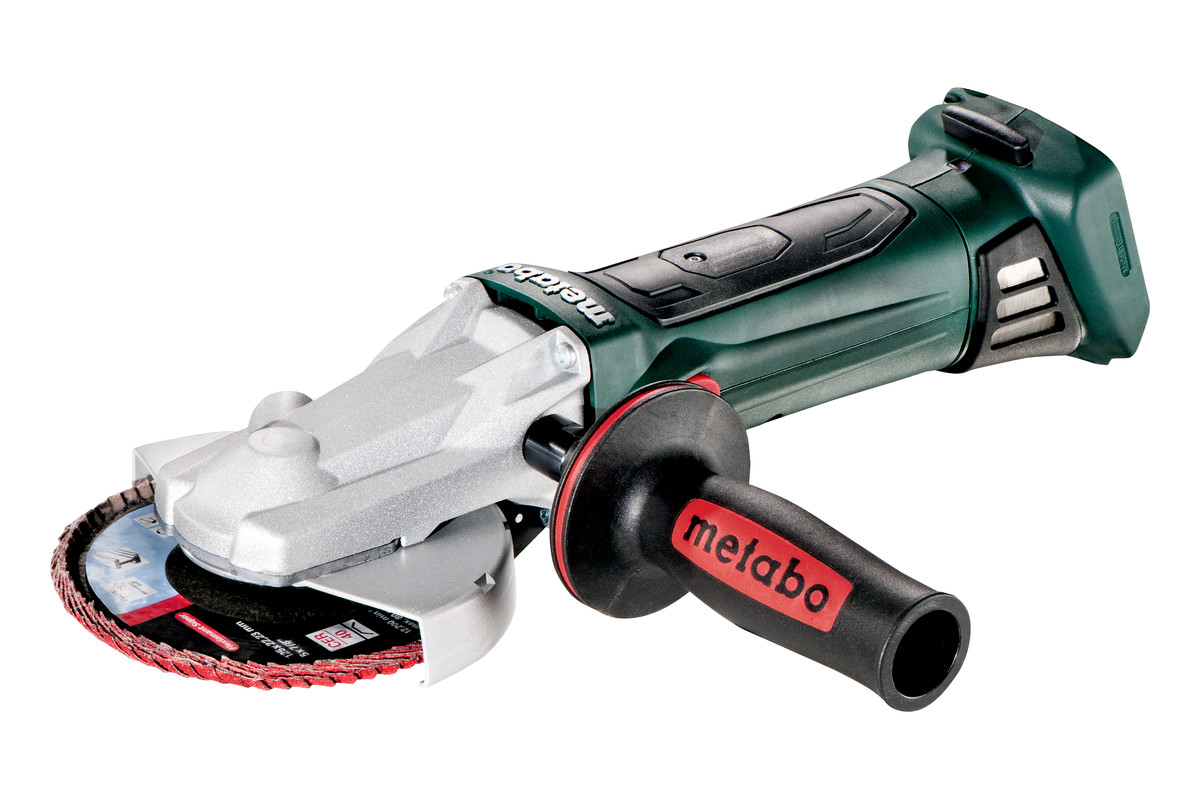 Metabo Akku-Flachkopf-Winkelschleifer WF 18 LTX 125 Quick