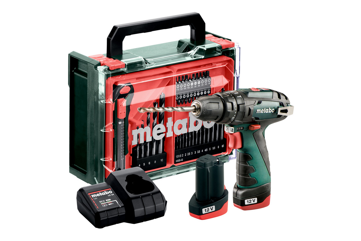 Metabo Akku-Schlagbohrschrauber PowerMaxx SB Basic Set