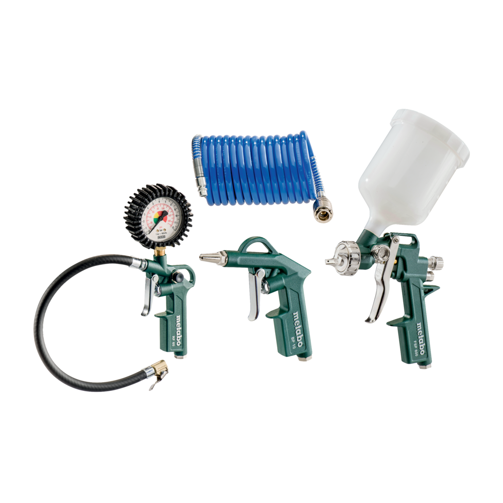 Metabo Druckluft-Werkzeugset LPZ 4 Set