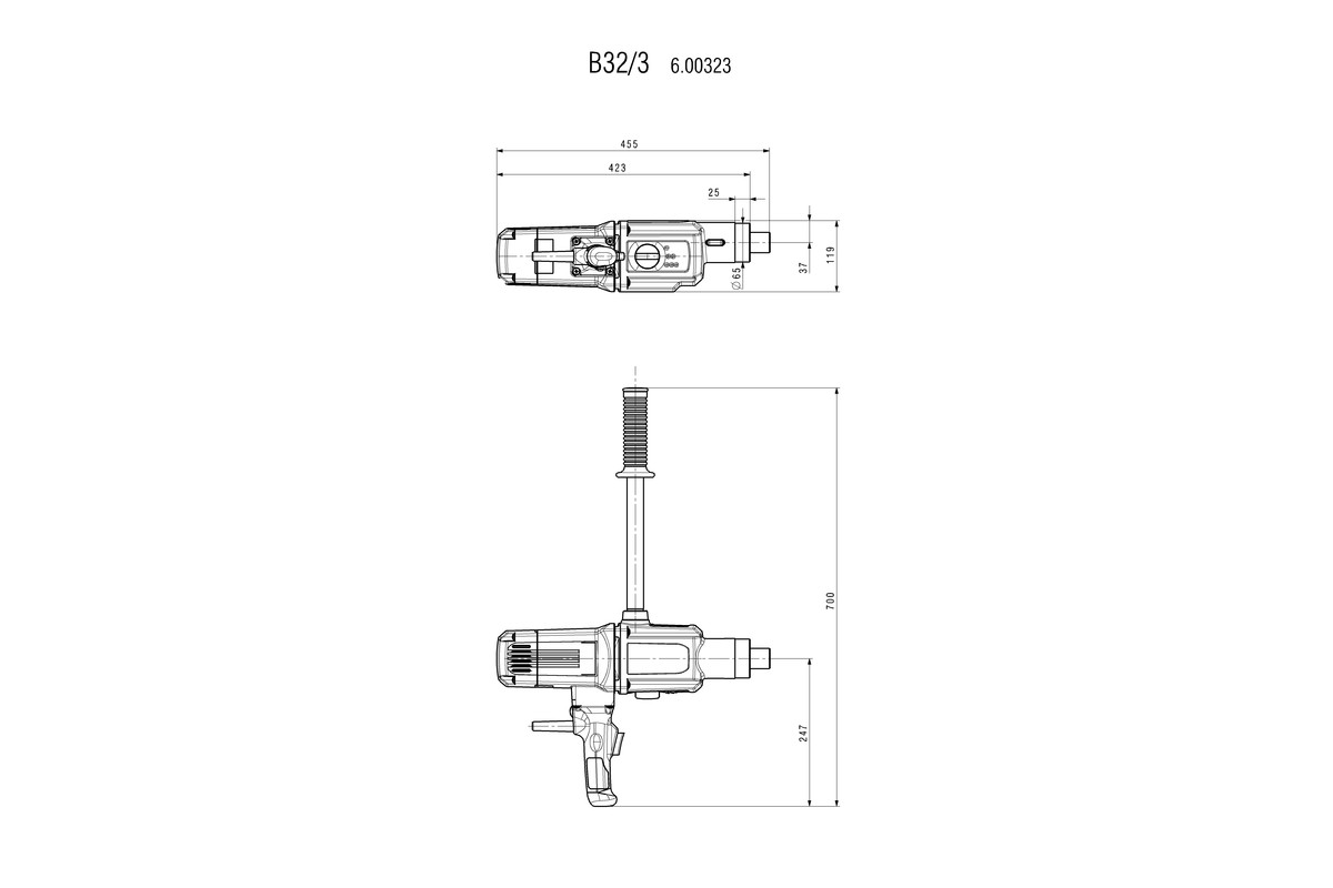 Metabo Bohrmaschine B 32/3 (600323260)