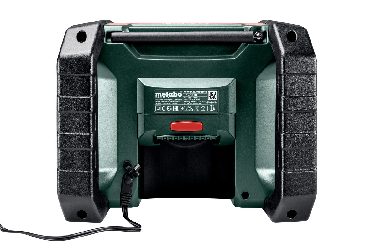 Metabo Akku-Baustellenradio R 12-18 BT