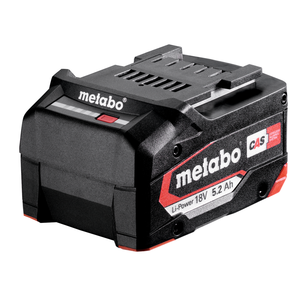 Metabo LiPOWER Akkupack 18 V - 5,2 Ah